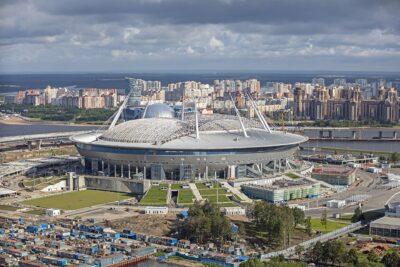 Krestovsky Stadium i Sankt Petersburg