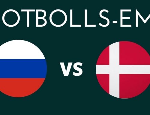 Var sänds Ryssland mot Danmark i Fotbolls-EM?