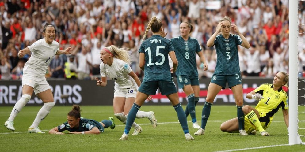 EM-finalen 2022 England-Tyskland