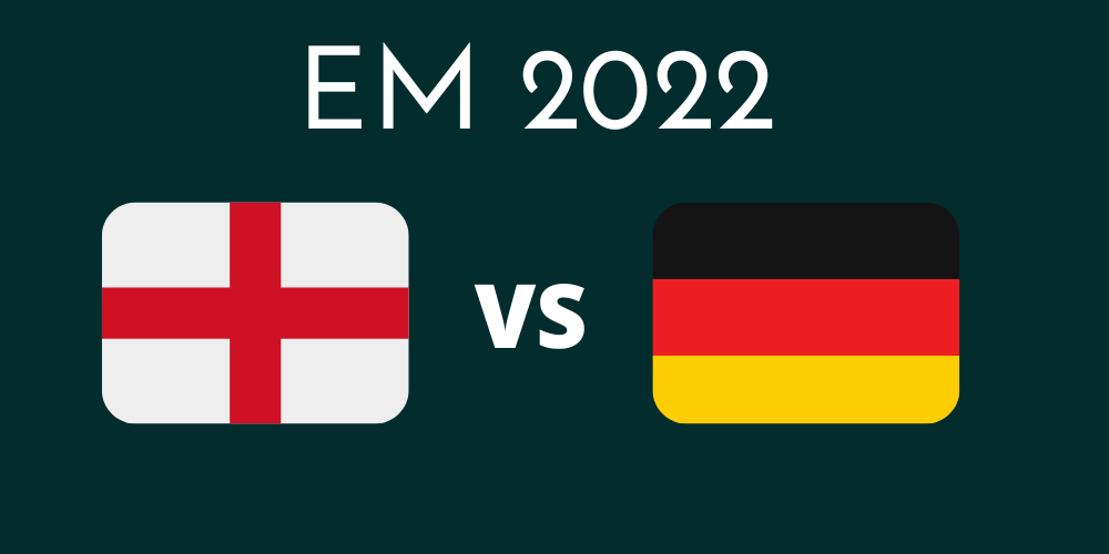 England Tyskland EM 2022