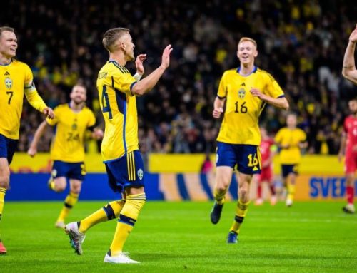 Sveriges herrlandslag spelar landskamp mot Albanien i mars