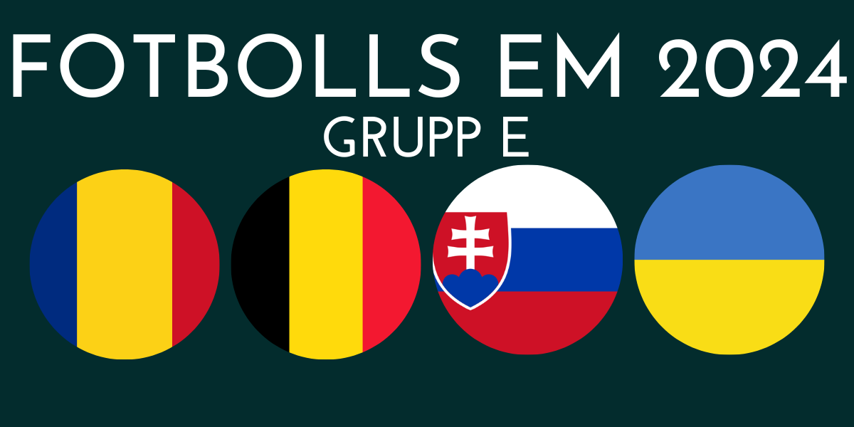 Fotbolls EM 2024 grupp E
