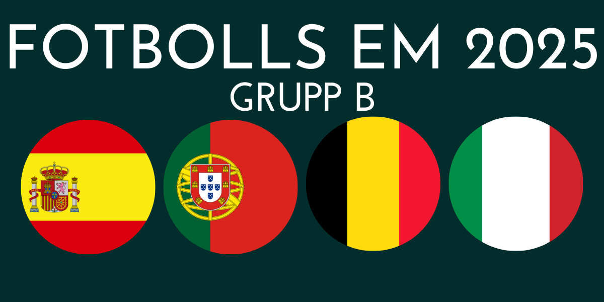 Fotbolls EM 2025 grupp B