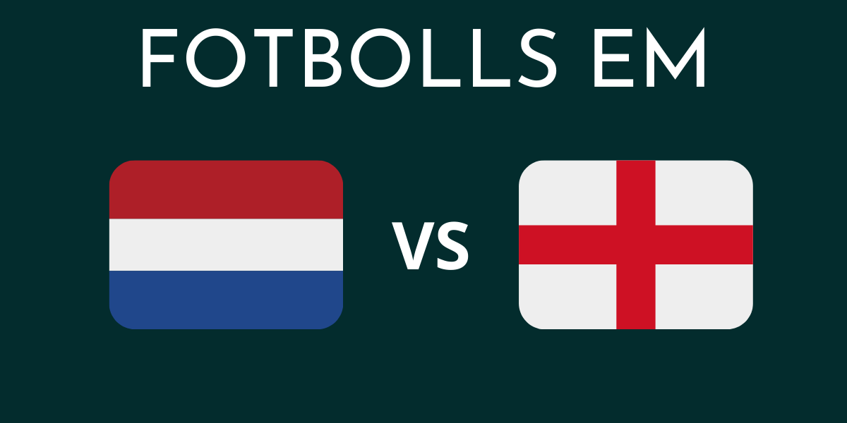Nederländerna mot England EM-semifinal 2024