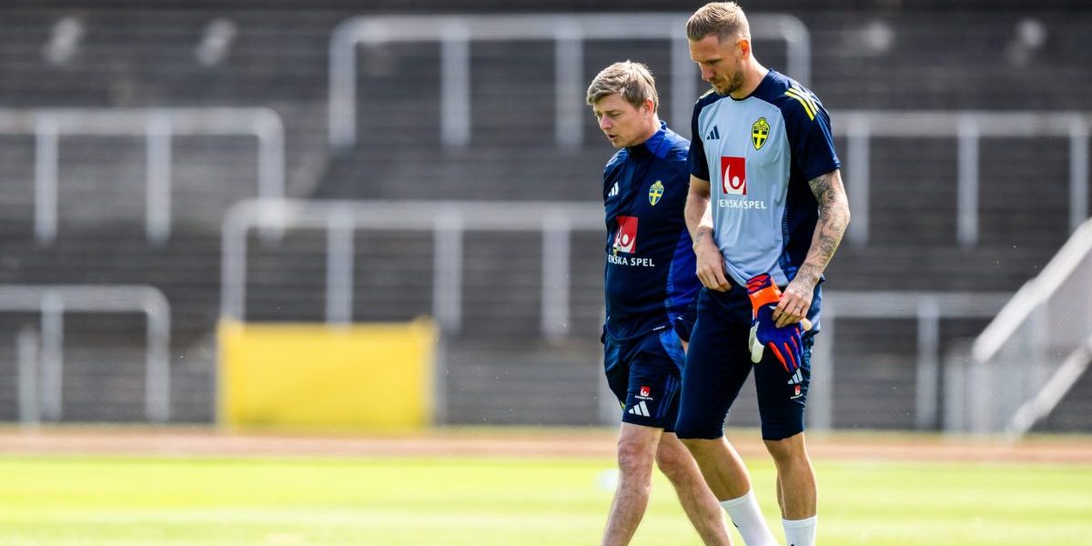 Jon Dahl Tomasson och Robin Olsen