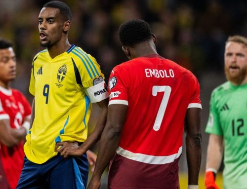 Fortsatt tungt för Sverige i VM-kvalet – se höjdpunkterna mot Schweiz