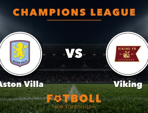 Så ser du Aston Villa–Viking i Champions League – tv-kanal, tider och stream