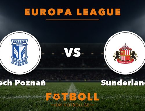 Så ser du Lech Poznań–Sunderland i Europa League – tv-kanal, tider och stream